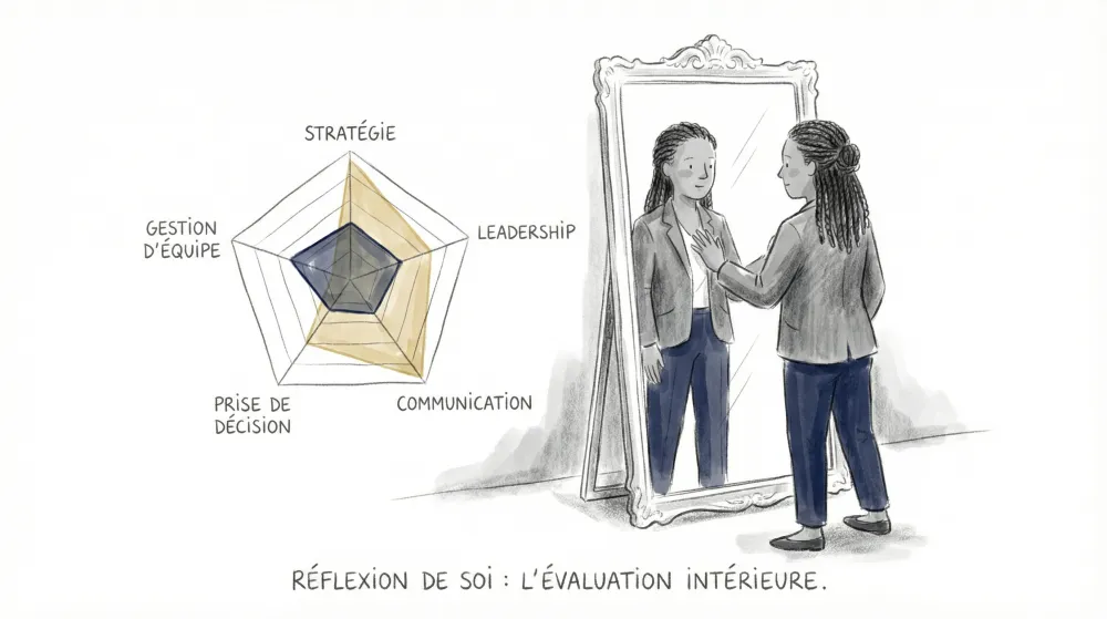 Illustration auto-diagnostic managérial URTAM