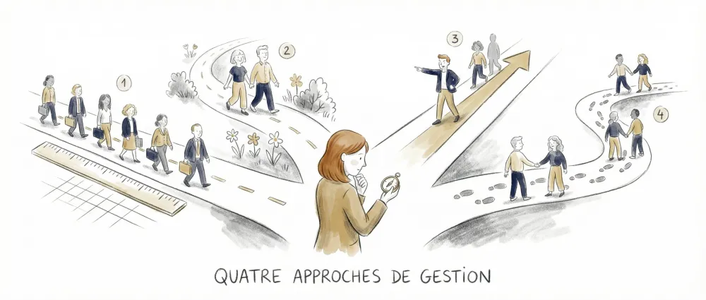 Illustration détaillée formation management et leadership URTAM
