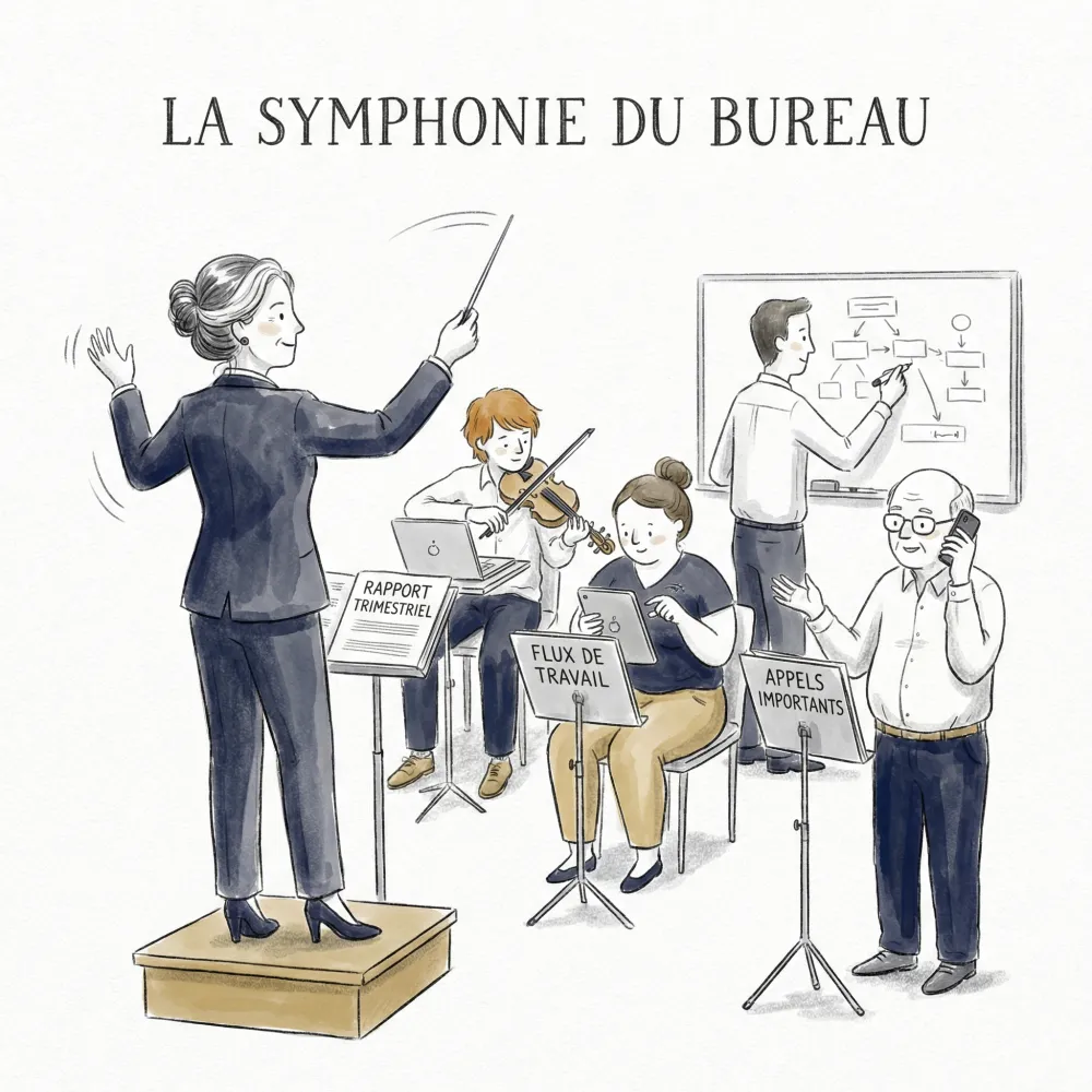 Illustration formation management et leadership URTAM